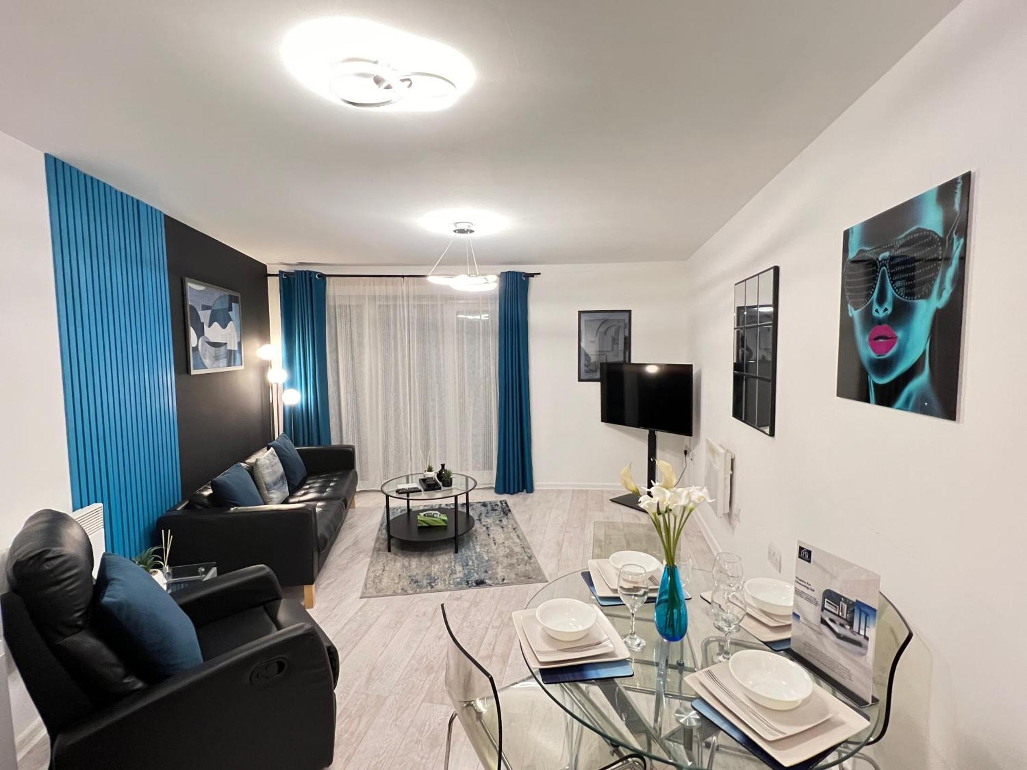 Cityfront Modern Apt Near City Centre/Etihad, Free Parking Manchester Buitenkant foto